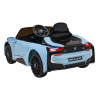 BMW I8 Lift Auto na akumulator Niebieski + Pilot + Wolny Start + 3-pkt pasy + MP3 USB + LED